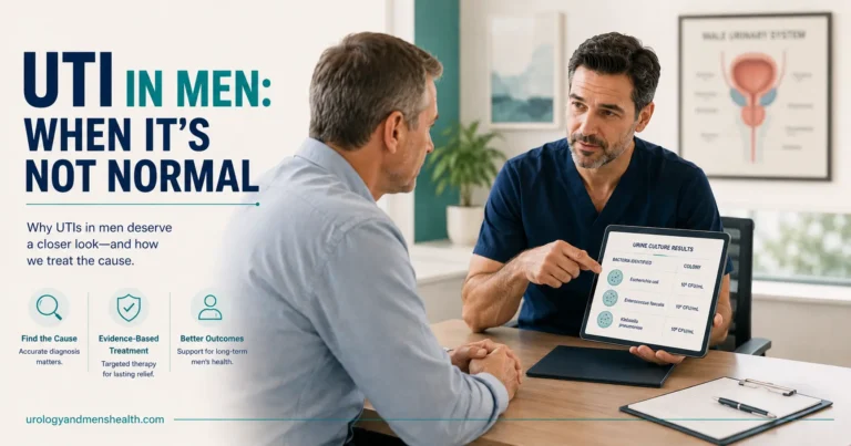 UTI in Men: When It’s Not Normal | Urologist Guide