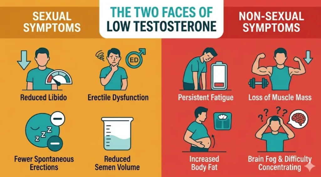 THE TWO FACES OF LOW TESTOSTIRON