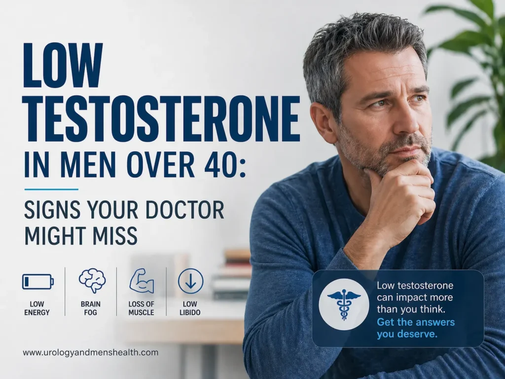 Low Testosterone in Men Over 40_Signs Your Doctor Might Miss