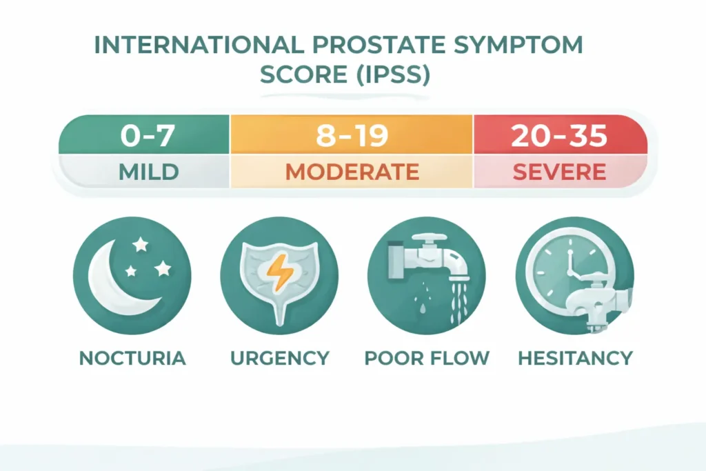 IPSS symptom score