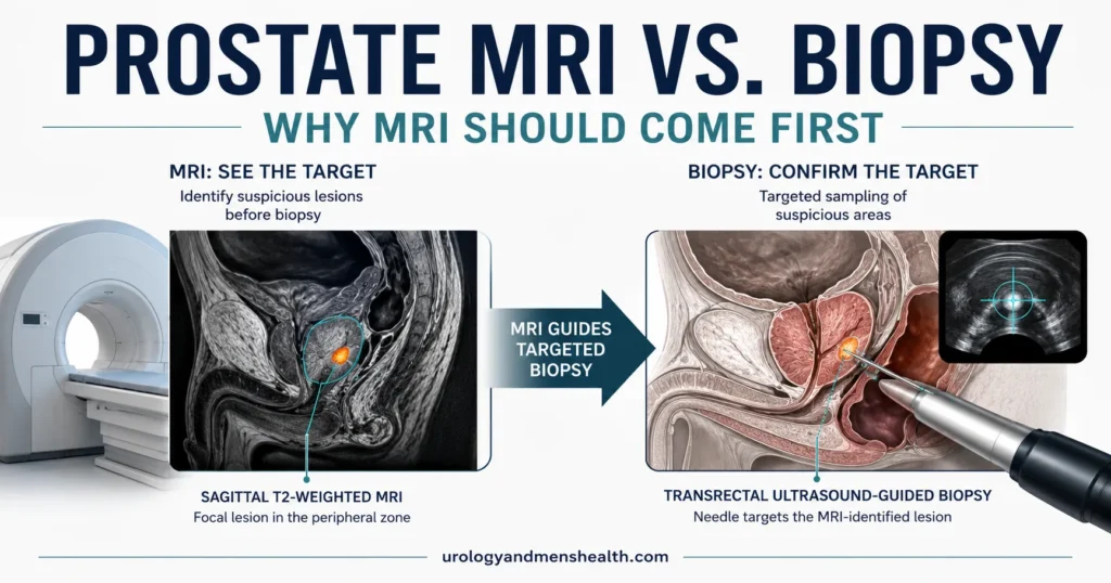 Prostate MRI vs Biopsy: Why MRI Should Come First