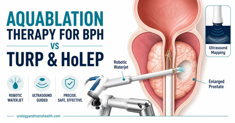 Urological Surgery & Recovery Hub 3 Aquablation Therapy for BPH vs TURP & HoLEP