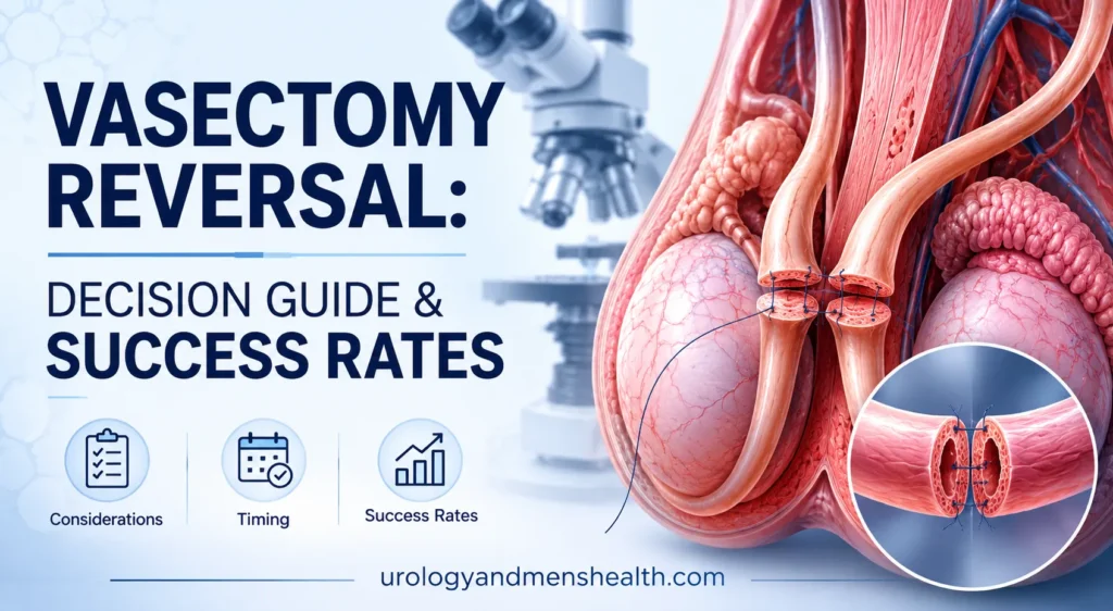 Retrograde Ejaculation After Prostate Surgery: What to Know 7 Vasectomy Reversal: Decision Guide & Success Rates