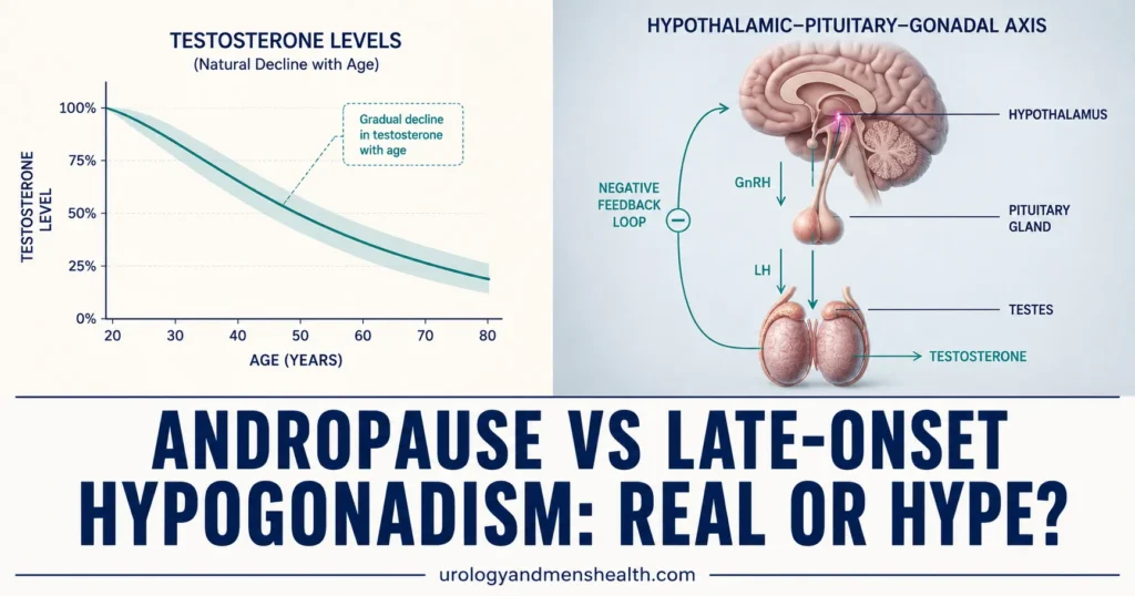 Andropause vs Late-Onset Hypogonadism: Real or Hype? 2 Andropause vs Late-Onset Hypogonadism: Real or Hype?