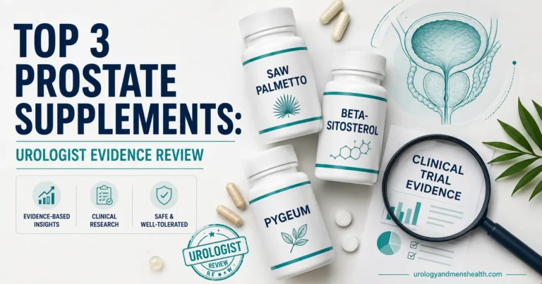 Men's Wellness Hub 3 Top 3 Prostate Supplements: Urologist Evidence Review