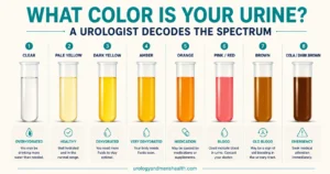 Home - Urology & Men's Health | Clinical Guides by Dr. Muhammad Khalid 17 Urine Color Meaning: A Urologist’s Color Chart Guide