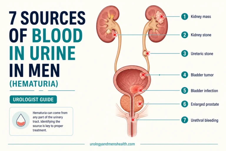 Kidney Stones Hub 10 7 Causes of Blood in Urine in Men (Hematuria) | Urologist Guide