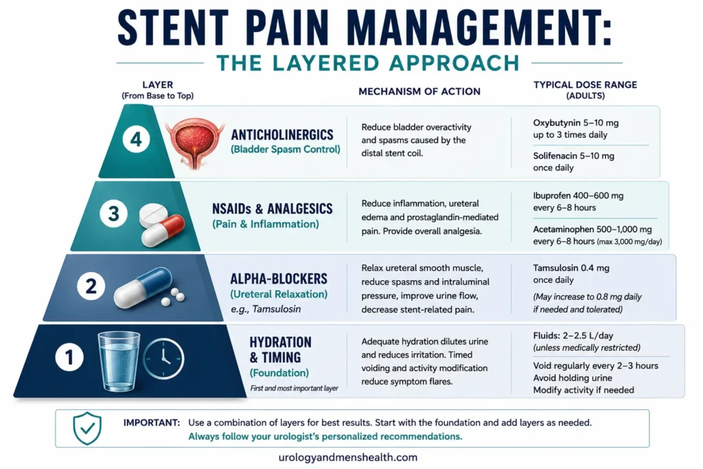Kidney Stone Stent Pain: What Nobody Warns You About 4 Layered treatment approach for managing ureteric stent pain