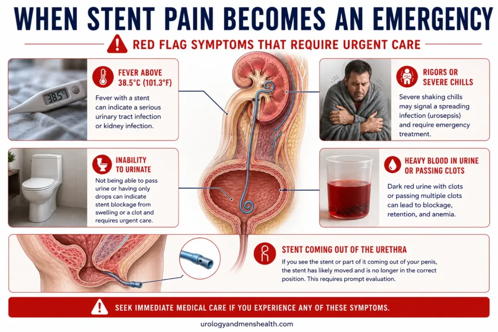 Kidney Stone Stent Pain: What Nobody Warns You About 5 Red flag symptoms requiring urgent care during kidney stone stent placement