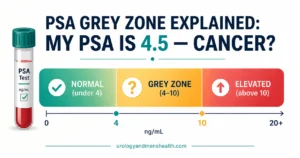 Home - Urology & Men's Health | Clinical Guides by Dr. Muhammad Khalid 22 PSA Grey Zone Explained: My PSA is 4.5 — Cancer?