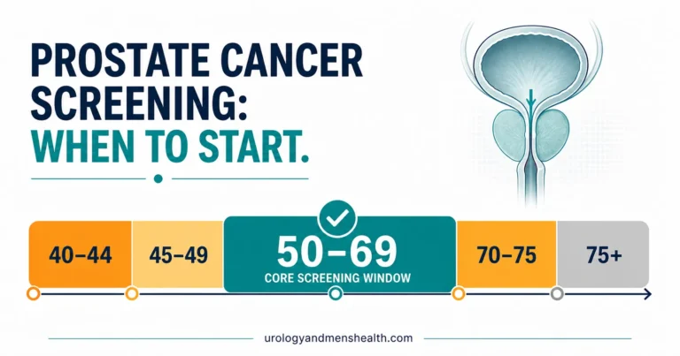 Prostate Health Hub 12 Prostate Cancer Screening: The Age-by-Age Guide Every Man Needs