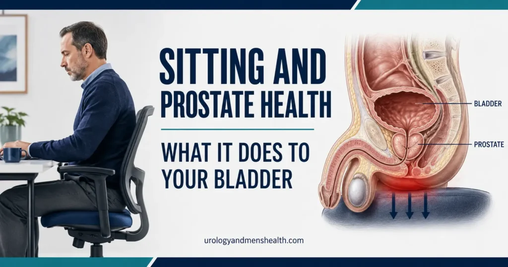 Sitting and Prostate Health: What It Does to Your Bladder