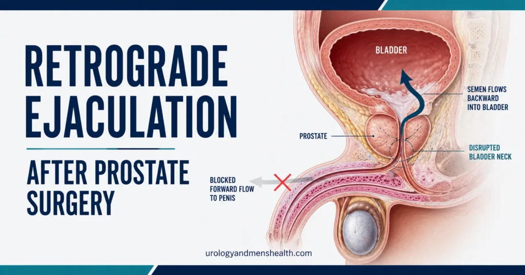 Retrograde Ejaculation After Prostate Surgery: What to Know 2 Retrograde Ejaculation After Prostate Surgery: What to Know