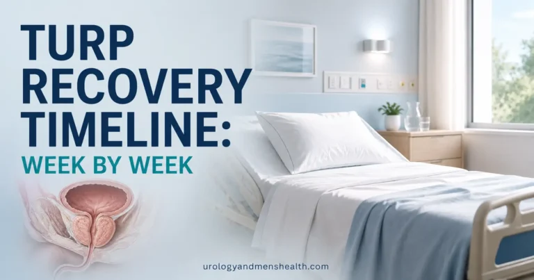 TURP Recovery Timeline: Week by Week Guide