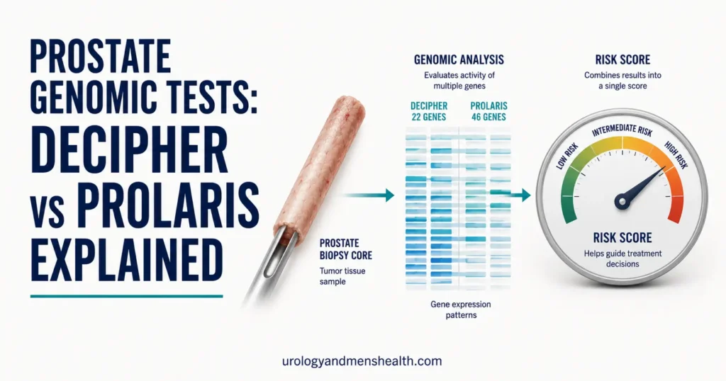 Prostate Genomic Tests: Decipher vs Prolaris Explained 2 Prostate Genomic Tests: Decipher vs Prolaris Explained