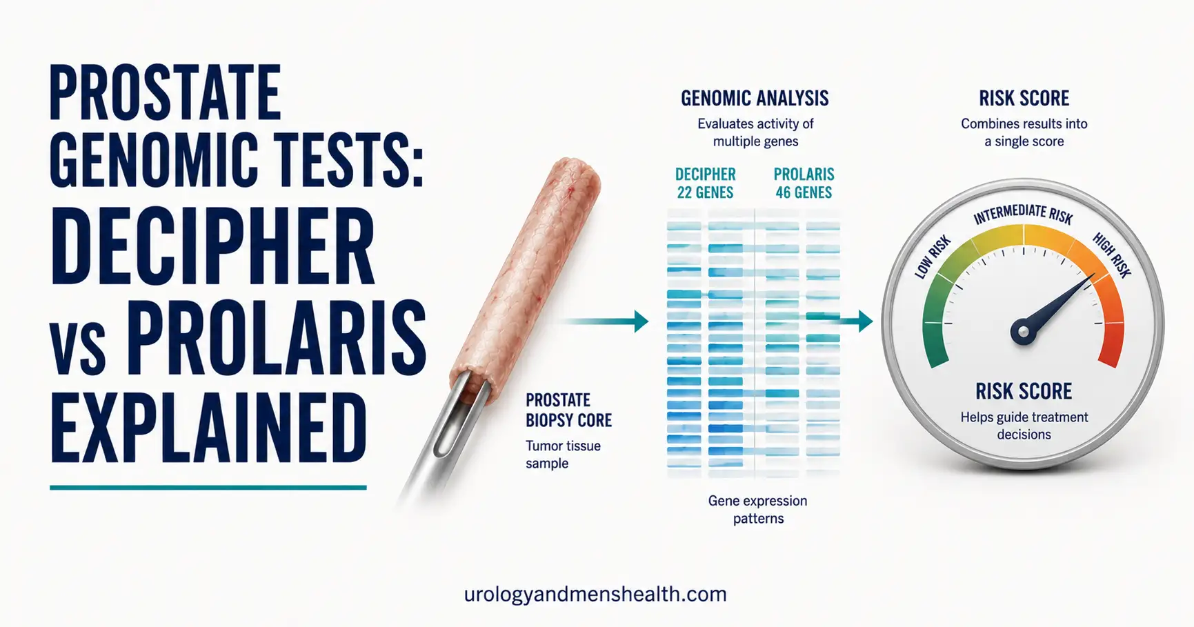 Prolaris Test Example Prostate Genomic Tests: Decipher Vs Prolaris Explained