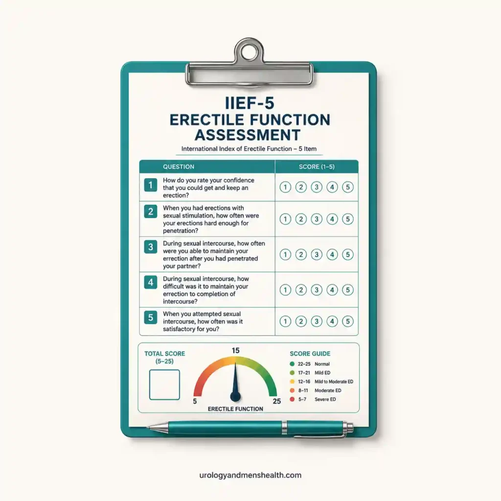 IIEF-5 Erectile Function Assessment