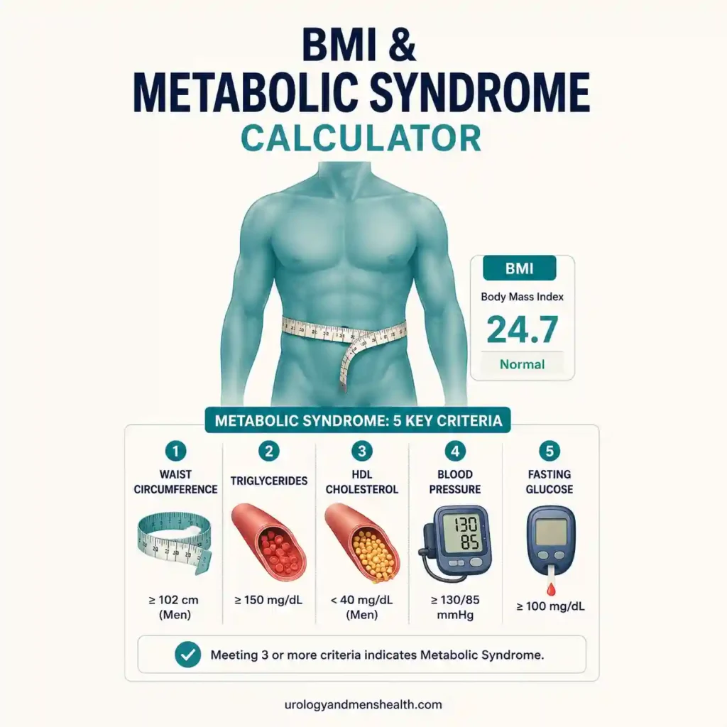BMI & Metabolic Syndrome Calculator