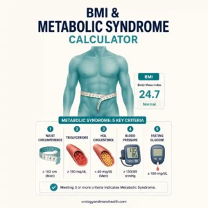 BMI & Metabolic Syndrome Calculator