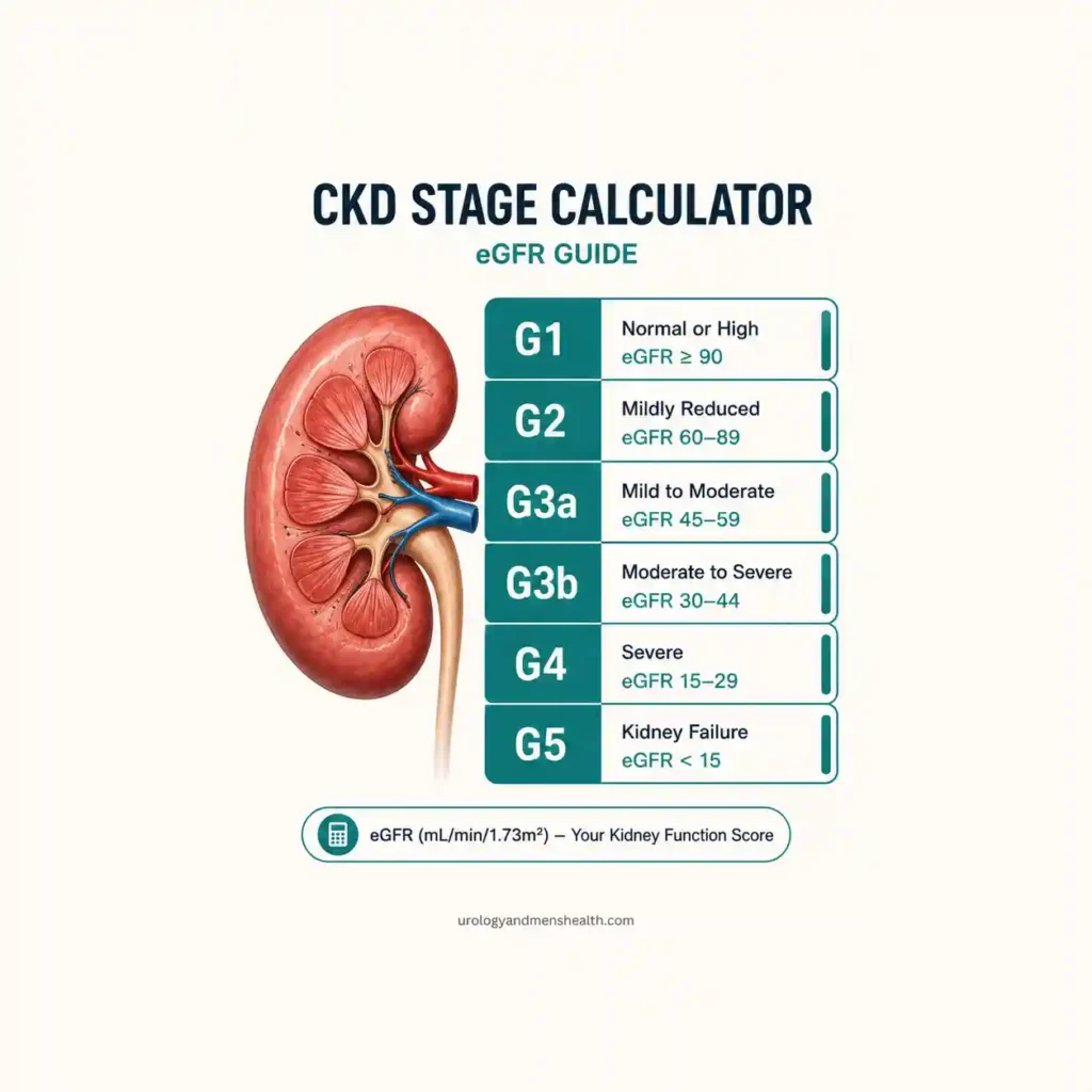 CKD Stage Calculator (eGFR)
