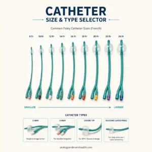 Catheter Size & Type Selector