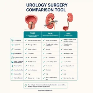 Urology Surgery Comparison Tool