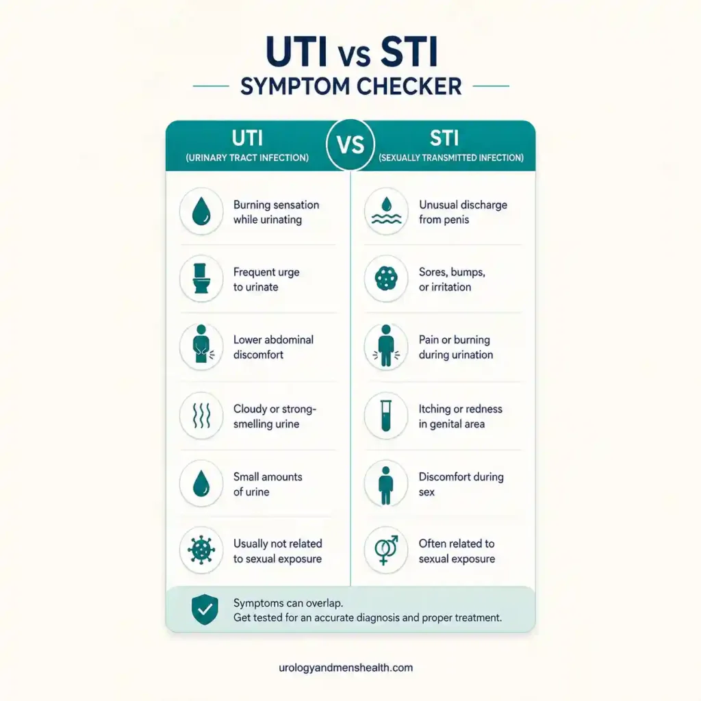 UTI vs STI Symptom Checker