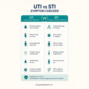 UTI vs STI Symptom Checker