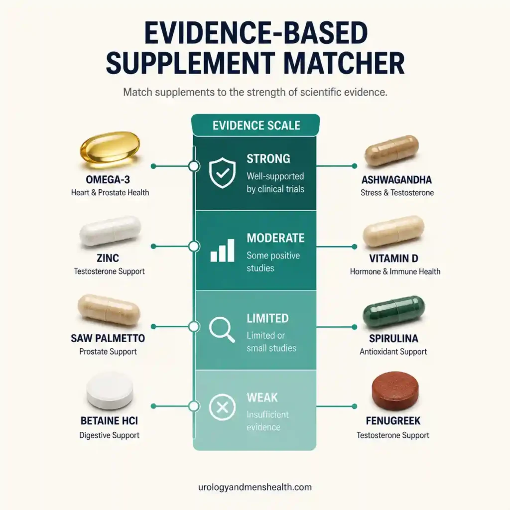 Evidence-Based Supplement Matcher