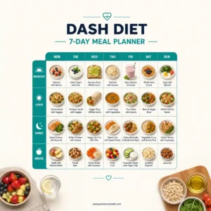 DASH Diet 7-Day Meal Planner