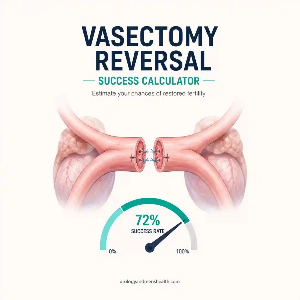 Vasectomy Reversal Success Calculator