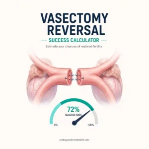 Vasectomy Reversal Success Calculator