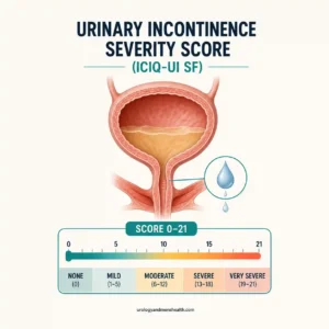 Urinary Incontinence Severity Score (ICIQ-UI SF)