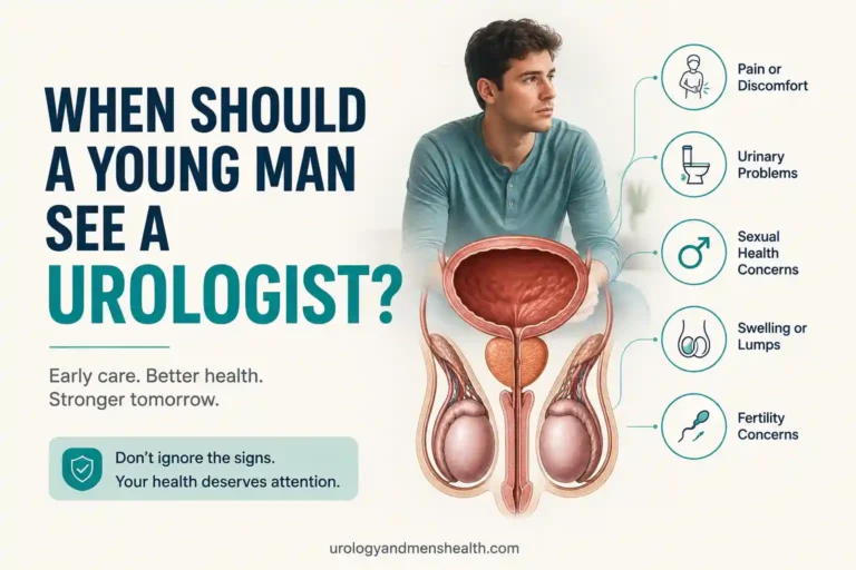 When Should a Young Man See a Urologist? 7 Signs